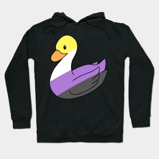 Light Nonbinary Duck Hoodie